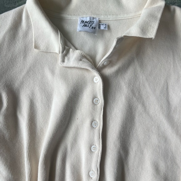 Princess Polly cropped polo top - Picture 2 of 2